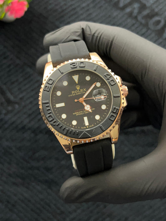 Men's Silicon Strap Watch